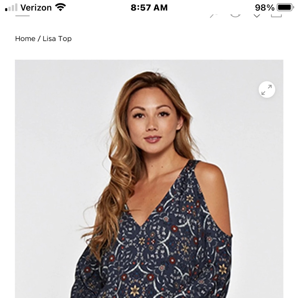 Love stitch cotton top